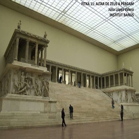 Fitxa 11 altar de zeus a pèrgam