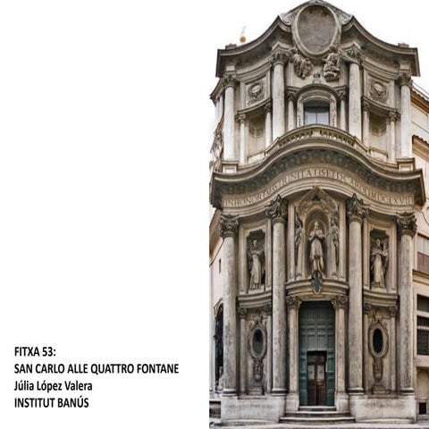 Fitxa 53 san carlo alle quattro fontane