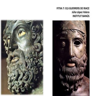 Fitxa 7 guerrers de riace