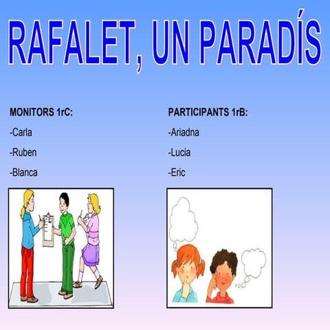 projecte itinerari blanca