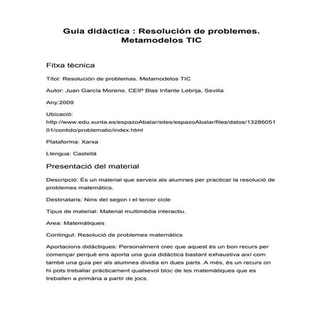 Fitxa tècnica. RPMT