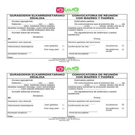 Fitxen ereduak   gurasoekin elkarrizketak