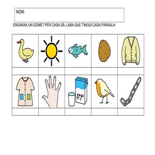 Fitxes per treballar la consciència...