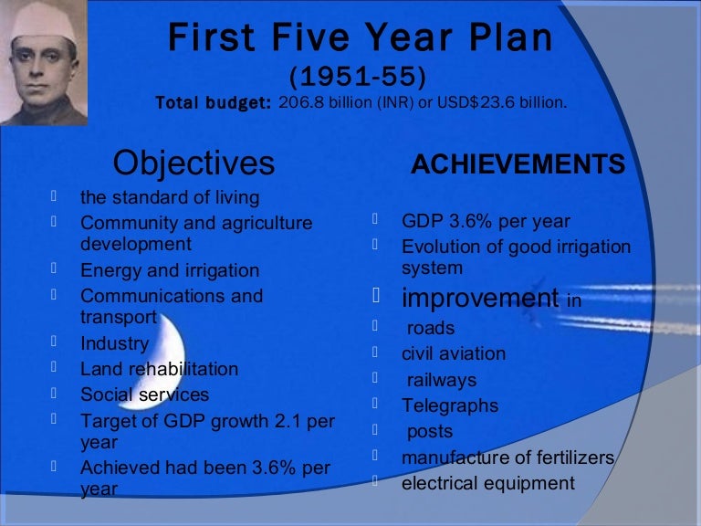 Five Year Plans Of India Goals And Achievements