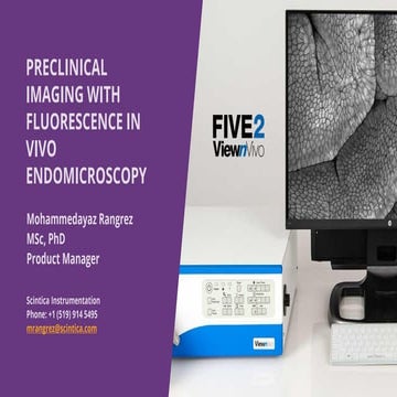 Preclinical imaging with fluorescence in vivo endomicroscopy | PDF