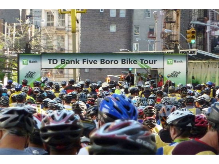 td bank bike tour