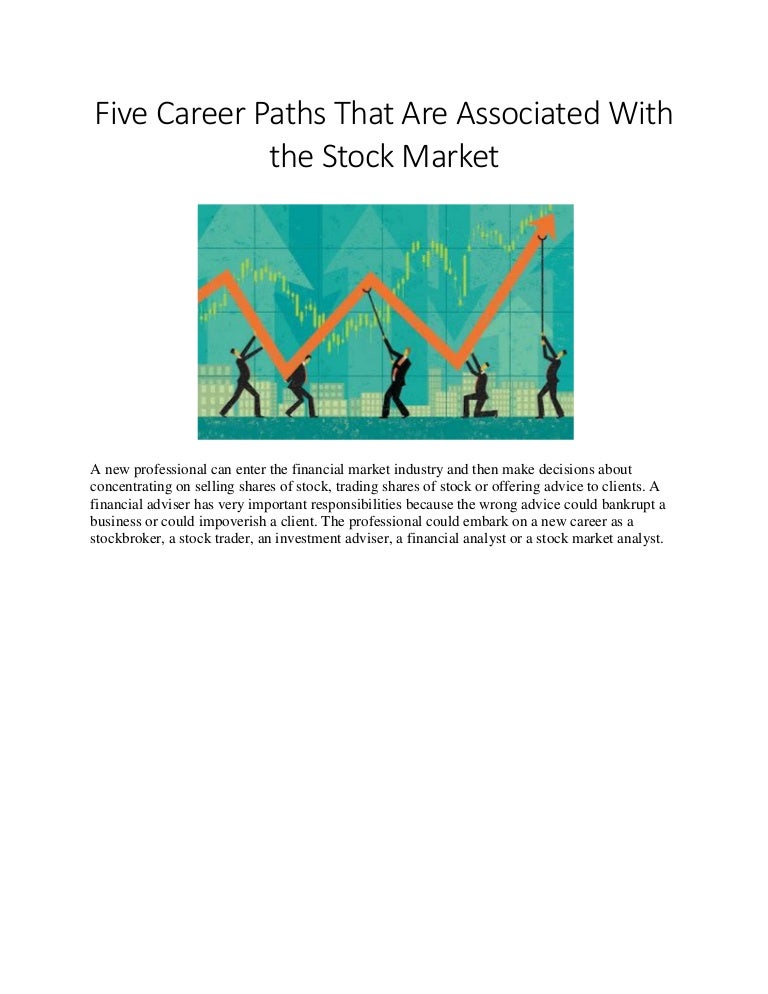 Careers Associated with Stock Market