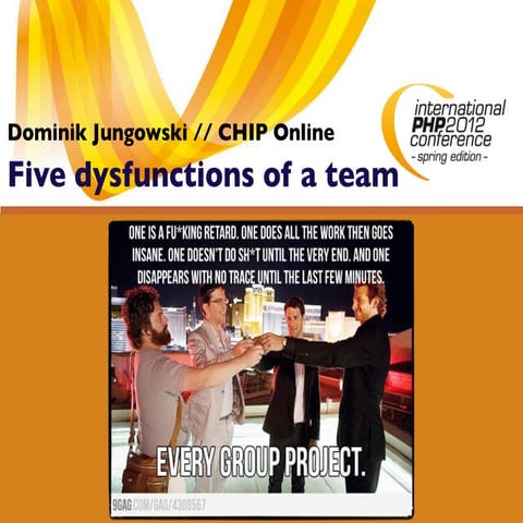 The five dysfunctions of a team