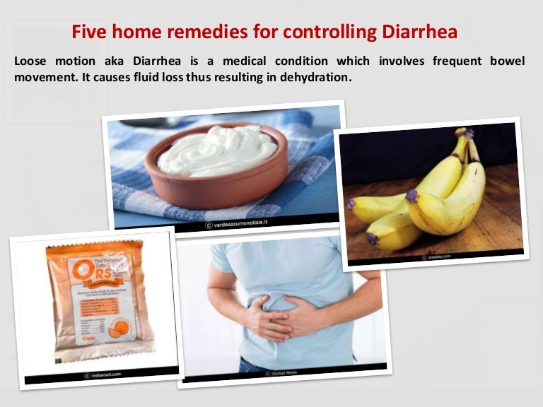 Five home remedies for controlling diarrhea