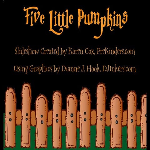 Five Little Pumpkins