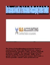 Five reasons to_look_for_a_professional_bookkeeping_service_provider