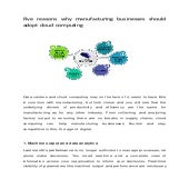 Five reasons why manufacturing businesses should adopt cloud computing-23-05-...