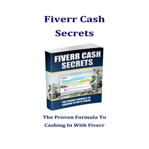Fiverr cash secrets