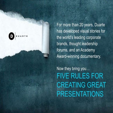 Five rules presentation