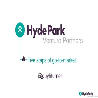 Five steps of startup go to-market