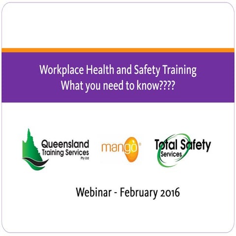 Health and Safety - Five steps to effective health and safety training