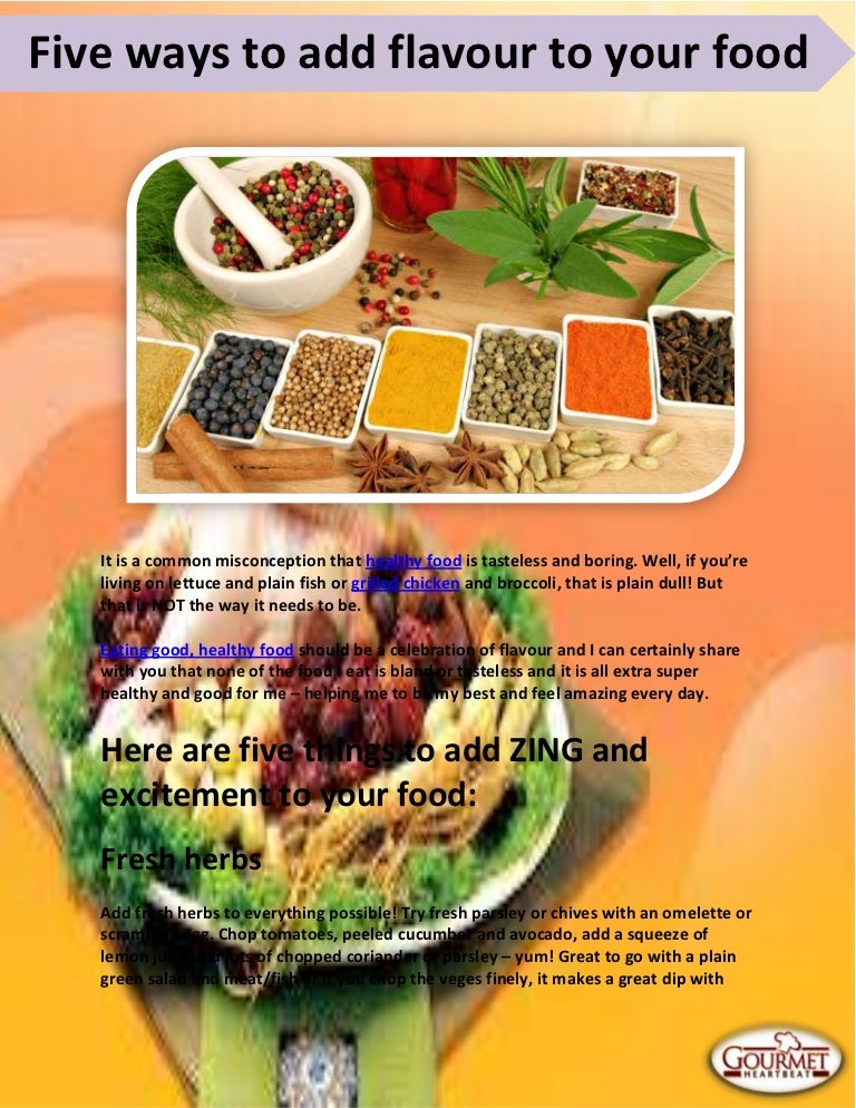 Things That Add Flavour To Our Food – YQEGZ