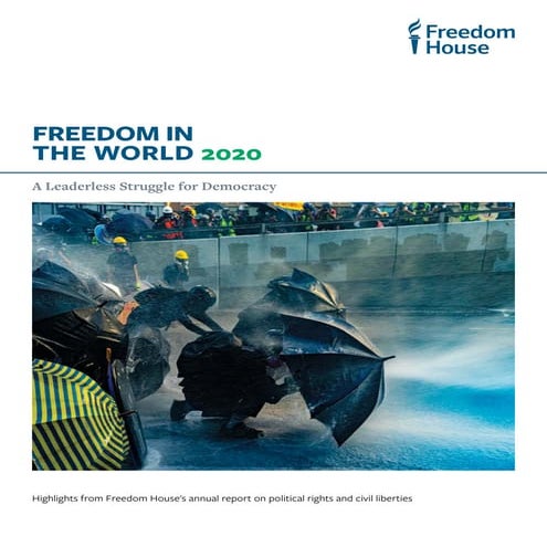 /freedom in thw World 2020