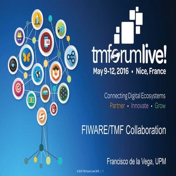 FIWARE  - TM Forum collaboration