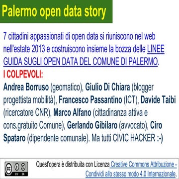 Open Data Palermo