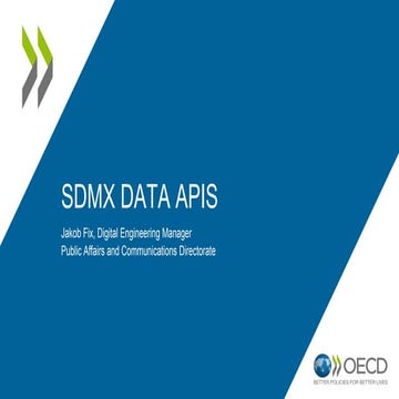 Fix "SDMX Data APIs"