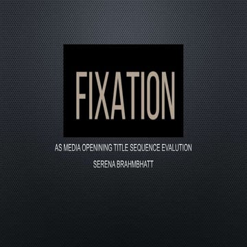 Fixation evaluation 
