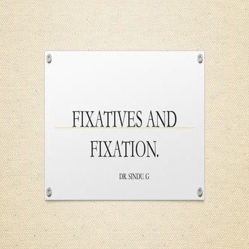 Fixation | PPTX