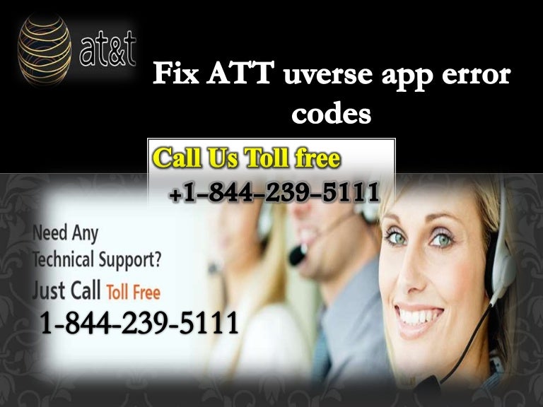Fix att uverse app error codes 18442395111