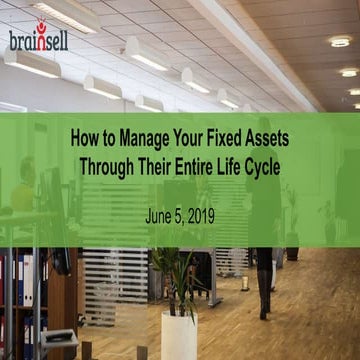 How to Manage Your Fixed Assets Through Their Entire Lifecycle