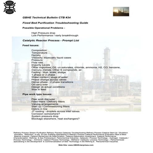 Fixed Bed Purification Troubleshooting Guide