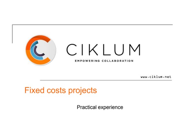 PracticeLeadersManagement&Communication18042012YuriyKudin-Fixed cost projects...