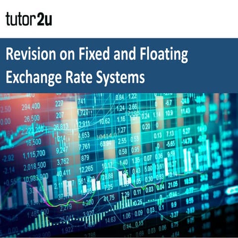 Fixed and Floating Currencies