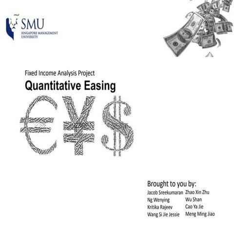 Fixed income project   quantitative easing