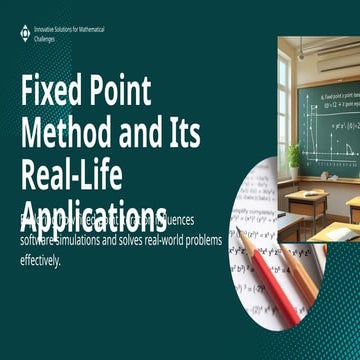 Fixed Point Method and Its Real-Life Applications 44.pptx