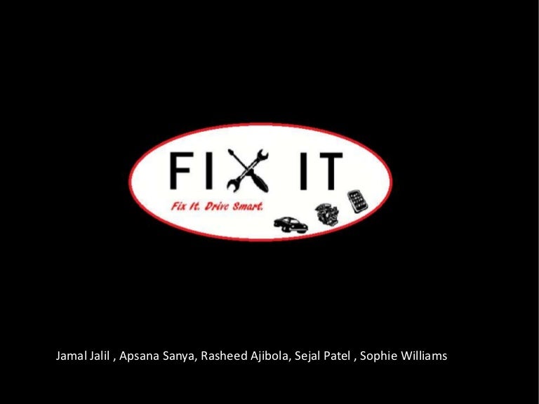 Fix it
