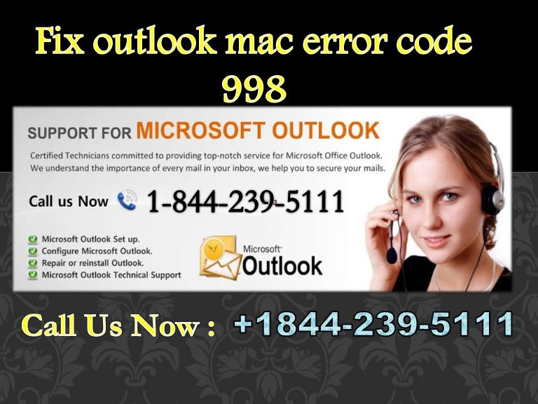 Microsoft Outlook For Mac Error Code 998 Microsoft Outlook For Mac Error Code 998