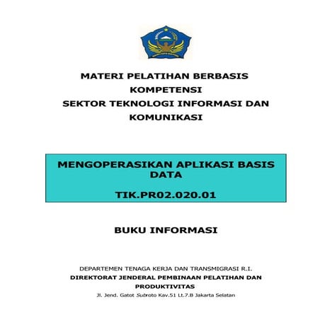 Fix tik.pr02.020.01 buku informasi