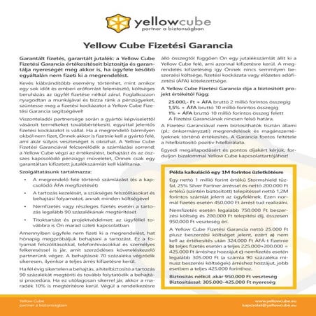 Fizetési garancia jutalékszámlaval