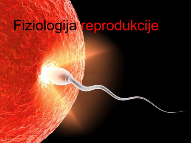 Fiziologija reprodukcije