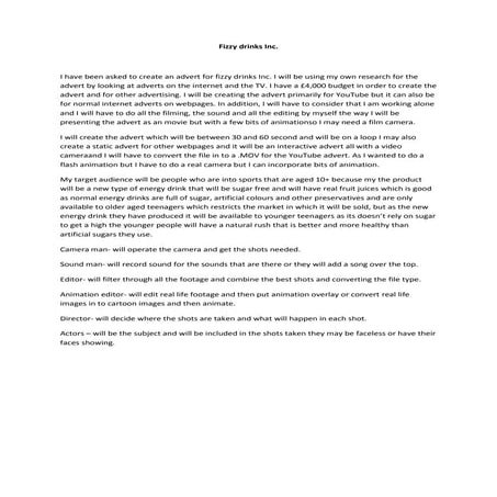 Unit 62+1, Assignment 2, Task 1 | DOCX