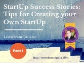 Start up Success Stories: Tips for ...