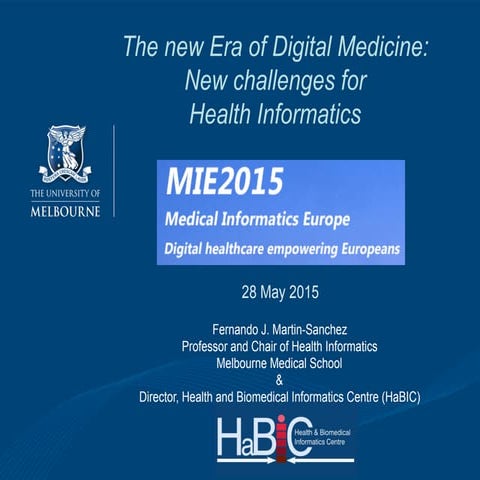 Fjms - keynote at MIE 2015