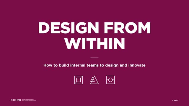 Fjord Design From Within