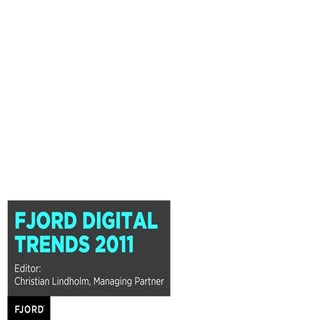 Fjord Digital Trends 2011