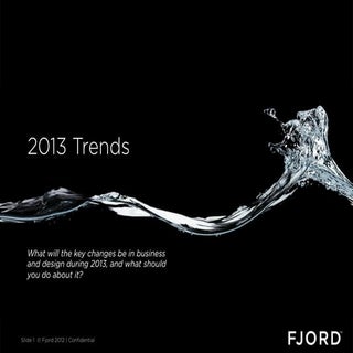 Fjord trends 2013