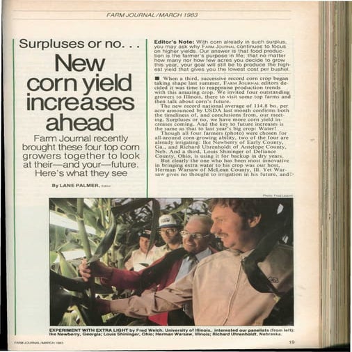 Farm Journal Mar 83 - Herman Warsaw | PDF