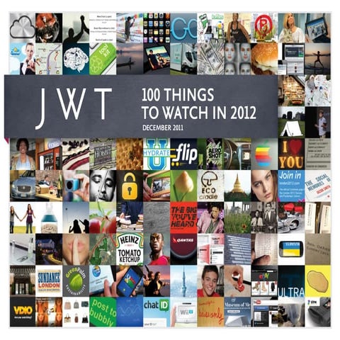 JWT 100 Things to Watch in 2012