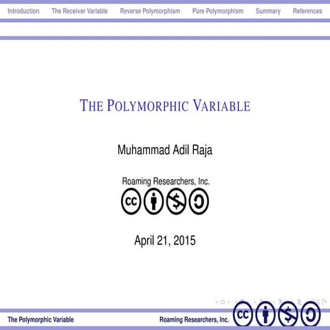 The Polymorphic Variable