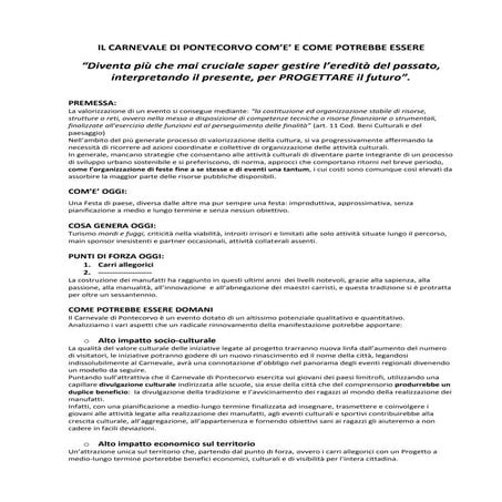 Carnevale di Pontecorvo - Percorso Agorà Carnevale 2013