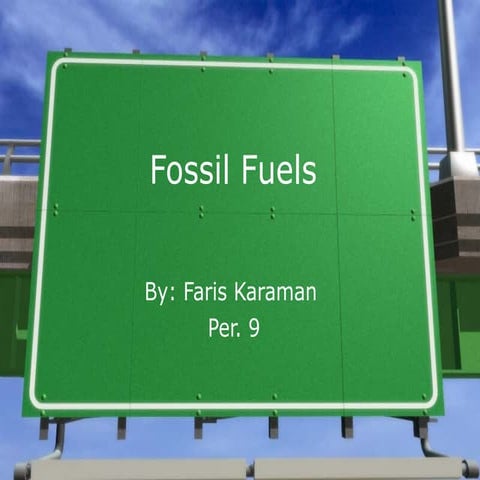 Fk fossil fuels